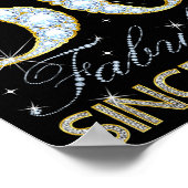 50th Birthday Chapter 50 Fabulous Since 1976  Poster (Hoek)