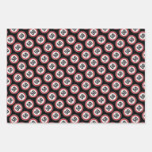 50th Birthday CUSTOM AGE Speed Limit Sign Inpakpapier Vel (Voorkant 2)