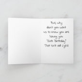 *50th BIRTHDAY* DOG IS SLECHTS EEN JOKESTER VOOR Z Kaart (Binnen)