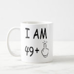 50th Birthday, Funny Birthday Koffiemok<br><div class="desc">Funny Birthday Gift voor 50-jarige</div>
