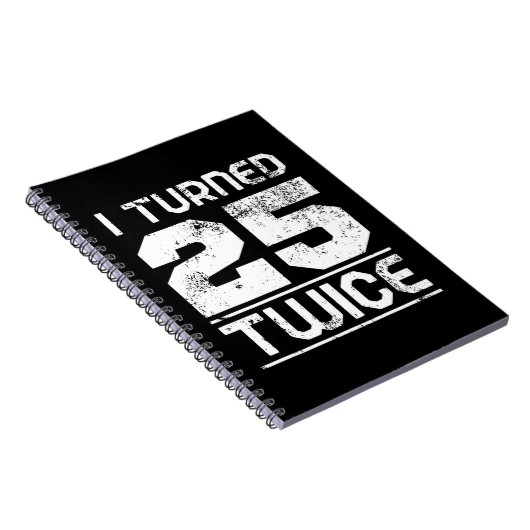 50th Birthday Funny Notitieboek (Rechterzijde)