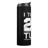 50th Birthday Funny Thermosbeker (Gedraaid links)