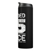 50th Birthday Funny Thermosbeker (Geroteerd rechts)