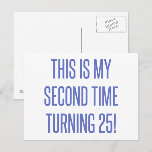 50th Birthday Gag Gift Briefkaart (Voorkant / Achterkant)