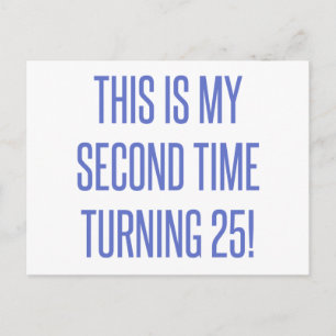 50th Birthday Gag Gift Briefkaart
