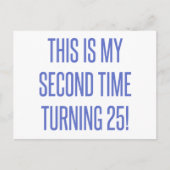 50th Birthday Gag Gift Briefkaart (Voorkant)