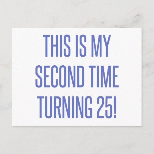 50th Birthday Gag Gift Briefkaart (Voorkant)