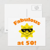 50th Birthday Gag Gift Briefkaart (Voorkant / Achterkant)
