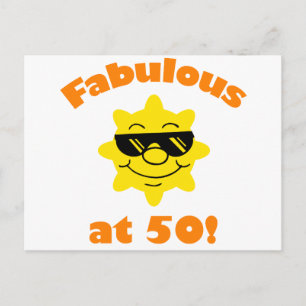 50th Birthday Gag Gift Briefkaart