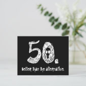 50th Birthday Gag Gift Briefkaart (Staand voorkant)