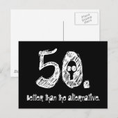 50th Birthday Gag Gift Briefkaart (Voorkant / Achterkant)