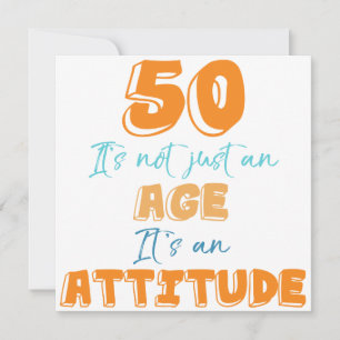 50th Birthday Gag Gift Kaart