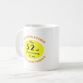 50th Birthday Gag Gift Koffiemok (Voorkant links)