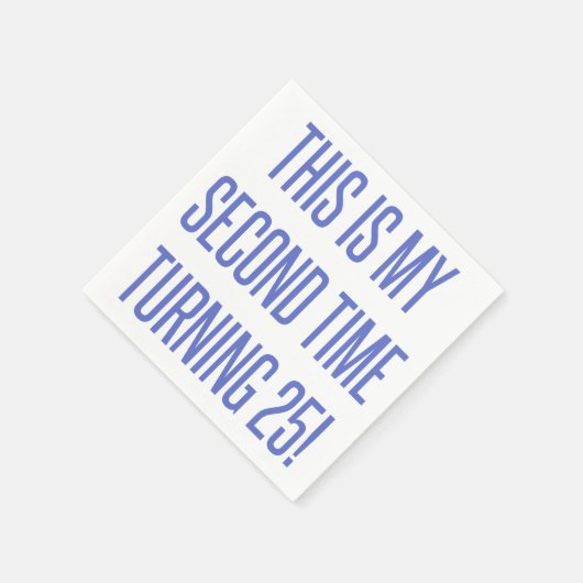 50th Birthday Gag Gift Servetten (Hoek)