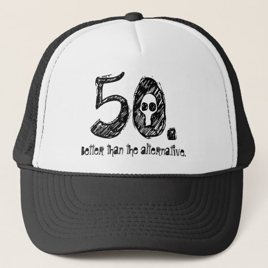 50th Birthday Gag Gift Trucker Pet (Voorkant)