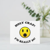 50th Birthday Gag Gifts Briefkaart (Staand voorkant)