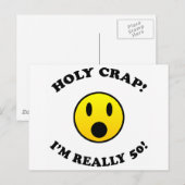 50th Birthday Gag Gifts Briefkaart (Voorkant / Achterkant)