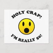 50th Birthday Gag Gifts Briefkaart (Voorkant)
