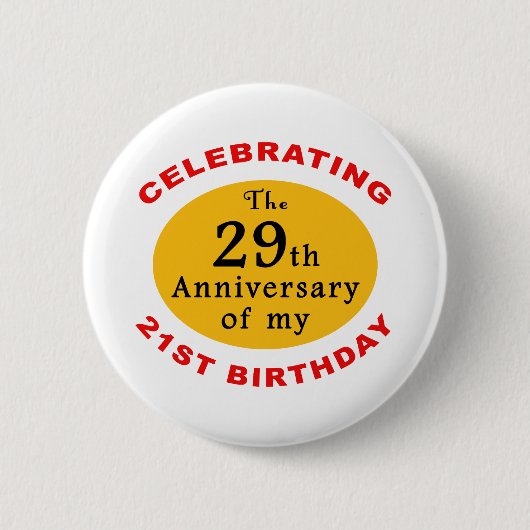 50th Birthday Gag Gifts Ronde Button 5,7 Cm (Voorkant)