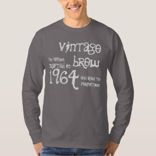 50th Birthday Gift 1964  Brew Grey G216N T-shirt