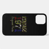 50th Birthday Gift Retro 1971 Case-Mate iPhone Case (Achterkant (horizontaal))