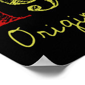 50th Birthday Gift Retro 1971 Poster (Hoek)