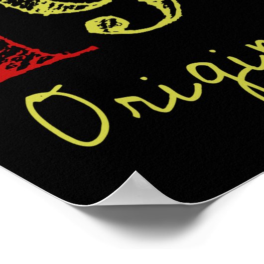 50th Birthday Gift  Retro 1971 Poster (Hoek)