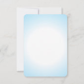 50th Birthday Happy Face Party-uitnodiging Kaart (Achterkant)