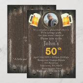 50th, Birthday Man, partijgebonden Man, elke leeft Kaart (Voorkant / Achterkant)