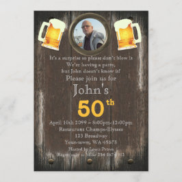 50th, Birthday Man, partijgebonden Man, elke leeft Kaart