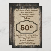 50th, Birthday Man, partijgebonden Man, elke leeft Kaart (Voorkant / Achterkant)