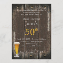 50th, Birthday Man, partijgebonden Man, elke leeft Kaart