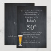 50th,Birthday Man,partijgebonden Man,elke leeftijd Kaart (Voorkant / Achterkant)