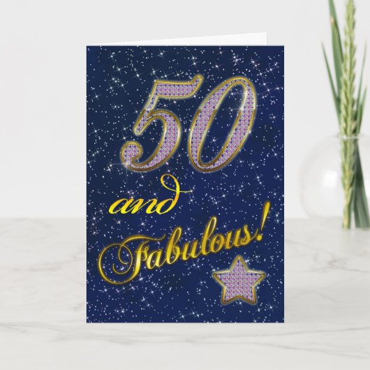50th Birthday party Invitation (Voorkant)