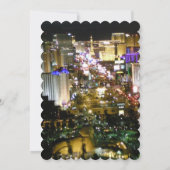 50th Birthday Party Las Vegas Kaart (Achterkant)