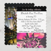 50th Birthday Party Las Vegas Kaart (Voorkant / Achterkant)