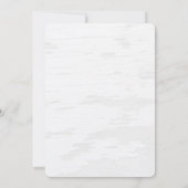 50th Birthday Party Red Wine Glass and Bottle Kaart (Achterkant)