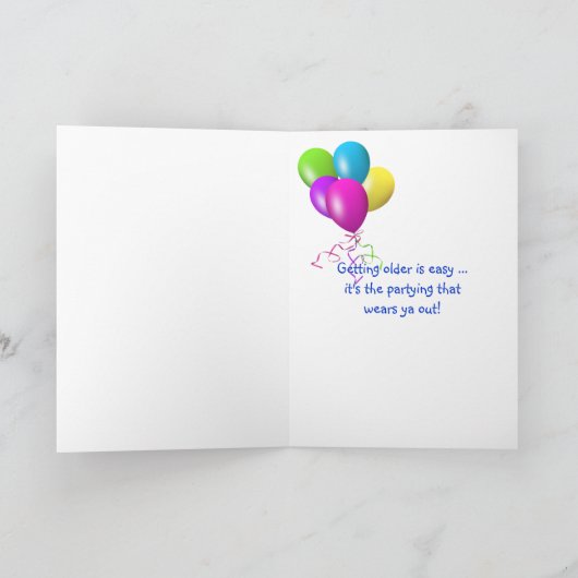 50th Birthday Retriever Kaart (Binnen)