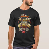 50th Birthday Rolling in Vegas Dirty 50 Birthday P T-shirt (Voorkant)