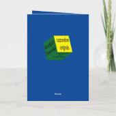 50th Birthday Stylized Photo Template Card Kaart (Achterkant)