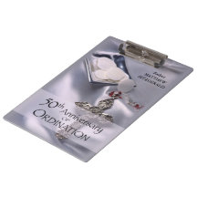 50th Custom Name Ordination Jubileum Chalice