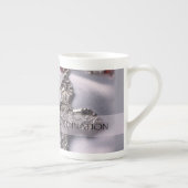 50th Custom Name Ordination Jubileum Chalice Porselein Kop (Rechts)