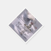 50th Custom Name Ordination Jubileum Chalice Servetten (Hoek)