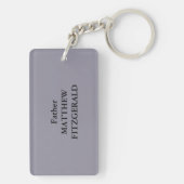 50th Custom Name Ordination Jubileum Chalice Sleutelhanger (achterkant)