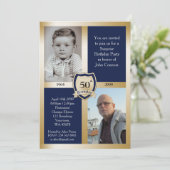 50th, de Uitnodiging van de Partij van de Dagen, v (Staand voorkant)