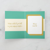 50th Gold Jubileum voegt namen toe aan oceaangroen Kaart (Binnen)