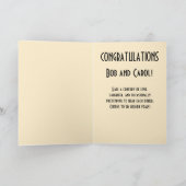 50th Golden Anniversary Card Feestdagen Kaart (Binnen)