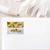 50th Golden Wedding Jubileum Etiket (Insitu)