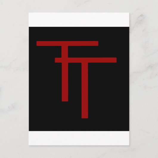 50th Infantry Division Briefkaart (Voorkant)