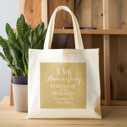 50th of ander Jubileum van het Weddenschap Geperso Tote Bag